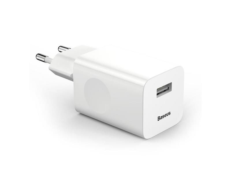 USB adaptér BASEUS White 24W
