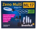 Lupa Levenhuk Zeno Multi ML17 čierna