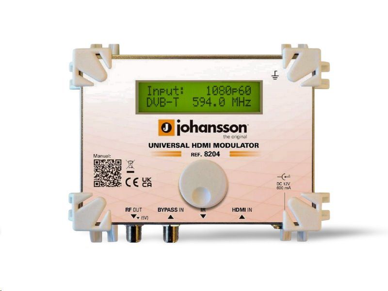 Modulátor Johansson 8204 HDMI - DVB-T/T2/C
