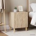 vidaXL Nočný stolík 2 ks Dub sonoma 43 x 34,5 x 50 cm Kompozitné drevo