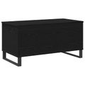vidaXL Konferenčný stolík Čierny dub 90 x 44,5 x 45 cm