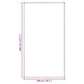 vidaXL Koberec do stanu Modrá a šedá 400 x 200 cm Polyetylén