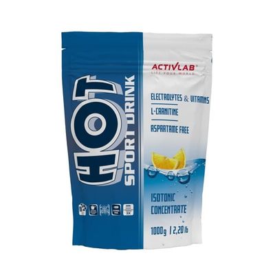 Hot Sport Drink - Activlab, citrón, 6 x 1000 g