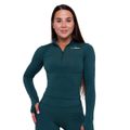 Dámsky športový top Ignite Dark Green - GymBeam, veľkosť L, veľkosť oblečenia L