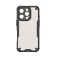 Ochranné puzdro Defender Matt pre iPhone 16 Pro 6,3" čierne