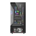 Počítačová skriňa DarkFlash DS950V s displejom (čierna) + 6 ventilátorov