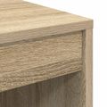 vidaXL Stôl Sonoma dub 145,5 x 40 x 127 cm 2 ks