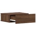 vidaXL Nástenné nočné stolíky 2 ks hnedý dub 40x30x15cm sprac. drevo