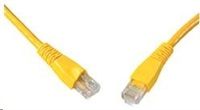 Solarix - patch kabel CAT5E UTP PVC 15m žlutý snag-proof