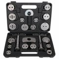 Stláčadlo brzdových piestov MECHANIC BRAKE SET BLACK 22, sada 22ks SIXTOL