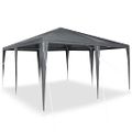 vidaXL Párty stan Antracit 400 x 400 x 266 cm Polyetylén a oceľ