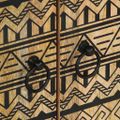 vidaXL Komoda 60x33,5x75 cm, surový mangový masív