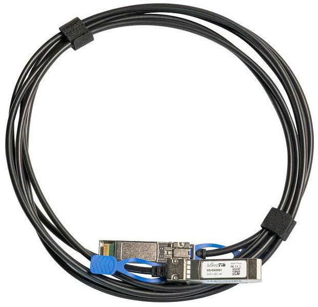 MikroTik XS+DA0001 - SFP/SFP+/SFP28 DAC kábel, 1m
