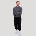 Mikina Persistence Washed Gray - GymBeam, veľkosť S
