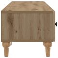 vidaXL TV skrinka 147 x 34,5 x 30 cm Dub artisan Kompozitné drevo