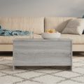 vidaXL Konferenčný stolík sivý sonoma 102x55,5x52,5cm spracované drevo
