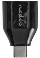 Nedis CCGB60915BK - USB 3.0 Adaptér | Typ-C Zástrčka - A Zásuvka | Černá barva Redukce, adaptér, zástrčka USB-C, zásuvka USB, rozhraní USB 3.0, černá