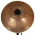 vidaXL Podlahová lampa 25 W starožitná mosadzná 61x61x90/150 cm E27