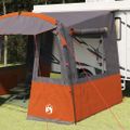 vidaXL Stan na zadné dvere pre karavan Šedá a oranžová