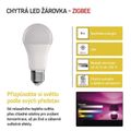 Smart LED žiarovka GoSmart A60 / E27 / 9 W (60 W) / 806 lm / RGB / stmievateľná / Zigbee