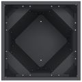 vidaXL Hrantík Antracit 40 x 40 x 75 cm Oceľ