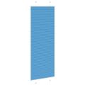 vidaXL Plisovaná roleta modrá 80x200 cm šírka látky 79,4 cm polyester