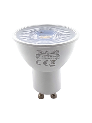LED žiarovka Trixline 5W GU10 380lm neutrálna biela ALU+PLAST