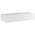 VidaXL kvetináč 200x80x40 cm Nerezová oceľ
