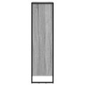 vidaXL Knižnica 99.5 x 30 x 108.5 cm Kompozitné drevo Sivý Sonoma