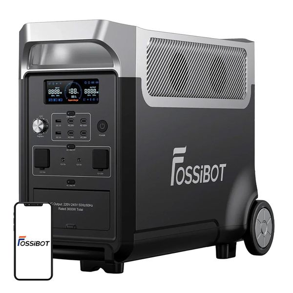 Nabíjacia stanica FOSSIBOT F3600 Pro 3600 W (čierna)