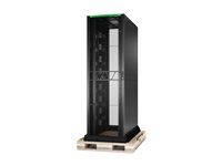 APC NetShelter SX Advanced - Rozvádzač stojanový skriňový - podlahové prevedenie - biela - 52U - 19" - kompatibilný s TAA