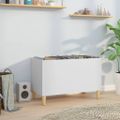 vidaXL Skrinka na platne biela 74,5x38x48 cm kompozitné drevo