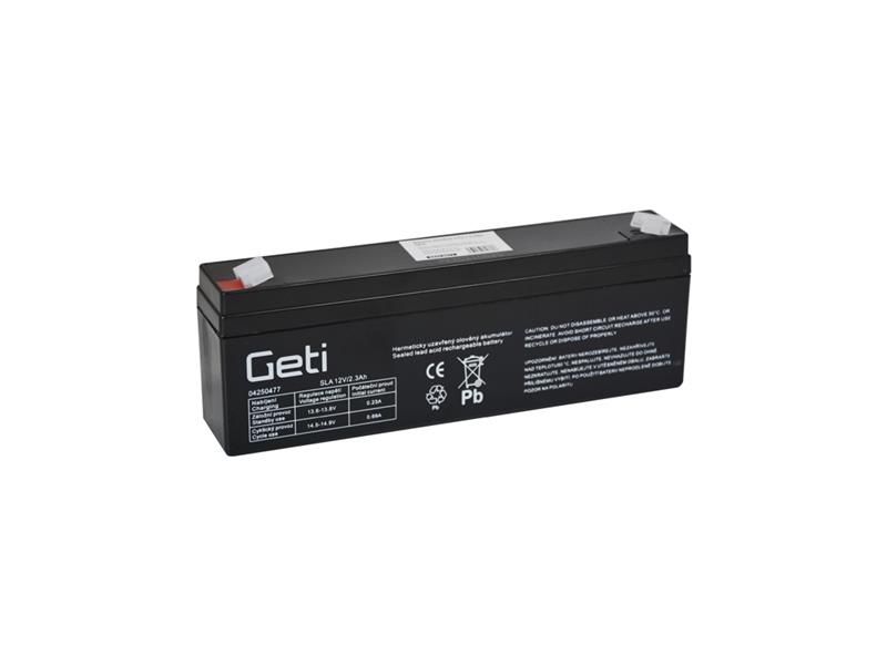 Batérie olovená 12V 2.3Ah GETI