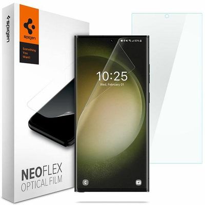 Spigen hydrogelová fólia Neo Flex 2-balenie pre Samsung Galaxy S23 Ultra číra