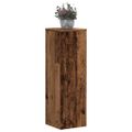 vidaXL Stojany na rastliny 2 ks staré drevo 25x25x80 cm kompoz. drevo