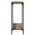 vidaXL Konzolový stôl Staré drevo 101 x 30.5 x 75 cm Kompozitné drevo