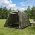 vidaXL Rybársky stan s rýchlym uvoľnením Pre 4 osoby Svetlý camouflage