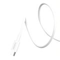 Kábel T-PHOX GLARY LITE SERIES 3W 1M USB-C/USB-C biely