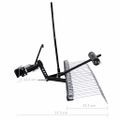 vidaXL Vertikutátor na kosačku 120 cm