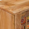 vidaXL Servírovacia skriňa Prírodná 90 x 33 x 75 cm