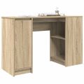 vidaXL Stôl dub sonoma 120x42x76 cm kompozitné drevo