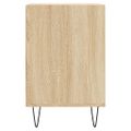 vidaXL TV skrinka dub sonoma 100x35x55 cm spracované drevo