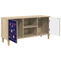 vidaXL TV skrinka MAINZ 102 x 33 x 50 cm Sonoma Kompozitné drevo