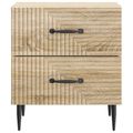 vidaXL Nočný stolík Dub sonoma 43 x 34,5 x 47,5 cm Kompozitné drevo