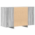 vidaXL Servírovacia skriňa Sivý Sonoma 120 x 41 x 75 cm