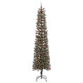 vidaXL Umelý vianočný stromček Zelená 240 cm PVC, plast a oceľ