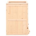 vidaXL Klietka pre škrečka 81x40x60 cm jedľové masívne drevo