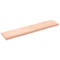 vidaXL Stolová doska 180x40x(2-6) cm neošetrený masív živé hrany