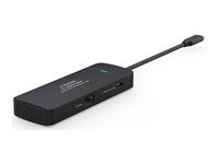 Vision TC-USBCHUB5P - Dokovacia stanica - USB-C - HDMI, USB-C - 1GbE