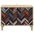 vidaXL TV skrinka OMMEN 69 x 33 x 50 cm Sonoma Kompozitné drevo